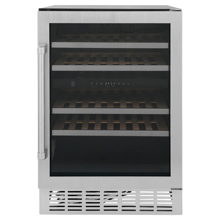 ZLINE Appliance Package - 48" Dual Fuel Range, Range Hood, Microwave Drawer, Dishwasher and Wine Cooler, 5KP-RARH48-MWDWV-RWV