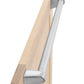 ZLINE 18" Tallac Series Built-In Dishwasher in Unfinished Wood with Stainless Steel Handles, DWV-UF-18