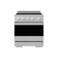 ZLINE 30 in. 4.2 cu. ft. Marino Induction Range with 4 Element Cooktop and Electric Convection Oven in Stainless Steel, MINR30