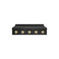 ZLINE Autograph Edition 36" Paramount Induction Rangetop with 5 Element Cooktop in Black Stainless Steel and Champagne Bronze Accents, SINRTBZ-36-CB