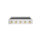 ZLINE Autograph Edition 36" Paramount Induction Rangetop with 5 Element Cooktop in Stainless Steel and Polished Gold Accents, SINRTZ-36-G