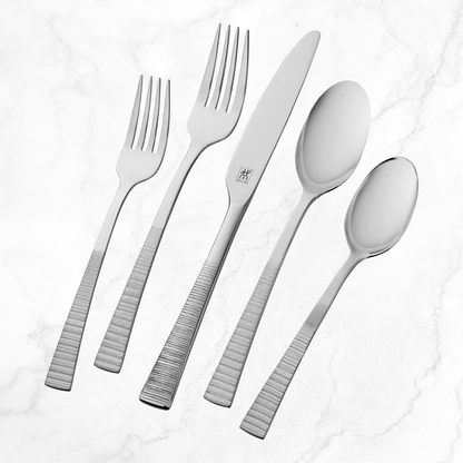 ZWILLING 42pc Kingwood Stainless Steel Flatware Set