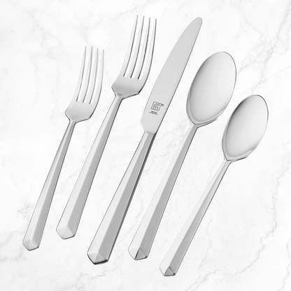 ZWILLING 42pc Alluri Stainless Steel Flatware Set