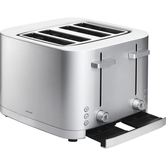 ZWILLING Enfinigy 4-Slot Toaster in Silver