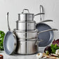 ZWILLING 3 Qt. Stainless Steel Ceramic Non-Stick Sauté Pan, Spirit 3-Ply Ceramic Series
