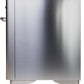 ILVE Majestic II 36" Dual Fuel Propane Gas Range in Stainless Steel with Chrome Trim, UM09FDNS3SSCLP