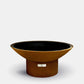 Arteflame Classic 40" Fire Pit - Low Round Base, AFCL40LRBFP