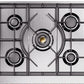 ILVE Nostalgie II 30" Dual Fuel Propane Gas Range in Black with Bronze Trim, UP30NMPBKBLP