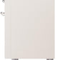 ILVE Nostalgie II 36" Dual Fuel Propane Gas Range in Antique White with Chrome Trim, UP36FNMPAWCLP