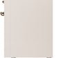 ILVE Nostalgie II 60" Dual Fuel Propane Gas Range in Antique White with Bronze Trim, UP60FSNMPAWBLP