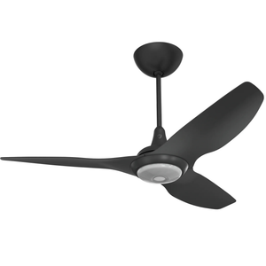 Big Ass Fans Haiku Indoor Ceiling Fan with Black Blade and LED Downlight Kit