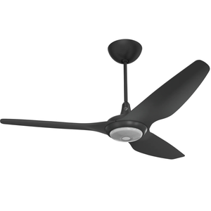 Big Ass Fans Haiku Indoor Ceiling Fan with Black Blade and LED Downlight Kit