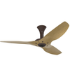 Big Ass Fans Haiku Covered Outdoor Ceiling Fan with Caramel Bamboo Blade - Caramel Bamboo Blades / Oil-Rubbed Bronze Motor