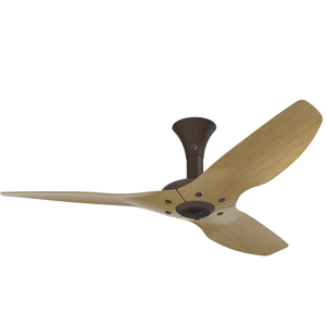 Big Ass Fans Haiku Covered Outdoor Ceiling Fan with Caramel Bamboo Blade
