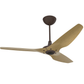 Big Ass Fans Haiku Covered Outdoor Ceiling Fan with Caramel Bamboo Blade