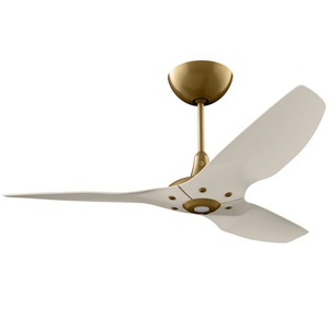 Big Ass Fans Haiku Indoor Ceiling Fan with Cream Blade and Gold Motor - Special Edition