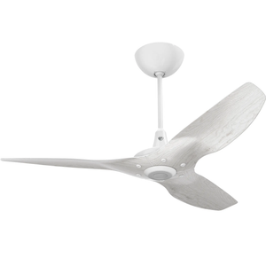 Big Ass Fans Haiku Indoor Ceiling Fan with Driftwood Blade and White Motor - Special Edition