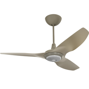 Big Ass Fans Haiku Indoor Ceiling Fan with Satin Nickel Blade and Motor & LED Downlight Kit