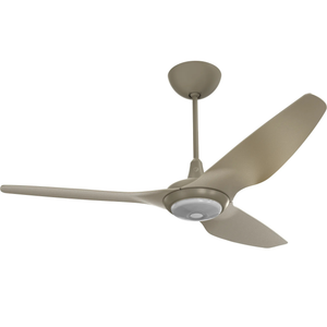Big Ass Fans Haiku Indoor Ceiling Fan with Satin Nickel Blade and Motor & LED Downlight Kit