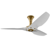 Big Ass Fans Haiku Indoor Ceiling Fan with White Blade - White Blades / Gold Motor