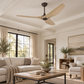 Big Ass Fans Haiku Indoor Ceiling Fan with Natural Bamboo Blade
