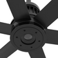 Big Ass Fans i6 60" Ceiling Fan in Black, Covered Outdoors with LED