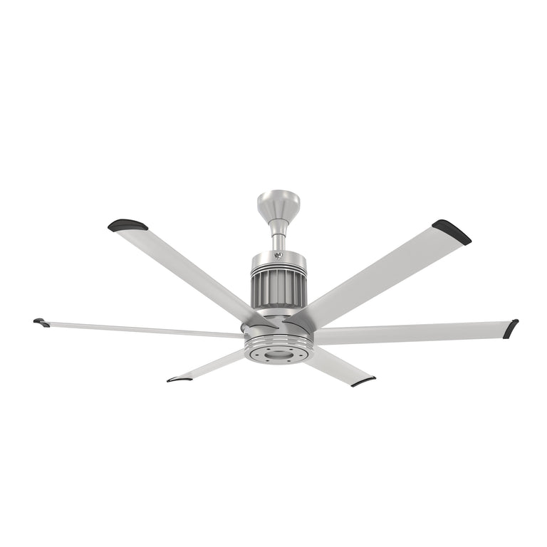 Big Ass Fans i6 60" Ceiling Fan in Brushed Aluminum, Downrod 6", Indoors