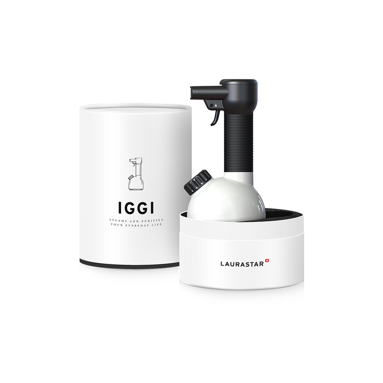 Laurastar Iggi Handheld Steamer in Pure White