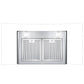 Cosmo 36" 380 CFM Convertible Wall Mount Range Hood with Glass Canopy, Digital Touch Controls and Carbon Filter Kit, COS-668AS900-DL