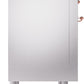 ILVE Nostalgie II 36" Induction Range with Element Stove and Electric Oven in Stainless Steel with Copper Trim, UPI366NMPSSP