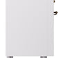 ILVE Nostalgie II 36" Dual Fuel Propane Gas Range in White with Bronze Trim, UP36FNMPWHBLP