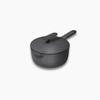 Caraway 1.8 qt Enameled Cast Iron Mini Sauce Pan - Charcoal