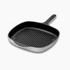Caraway 10.5” Enameled Cast Iron Grill Pan - Gray