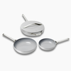 Caraway 4pc Fry & Sauté Set - Gray