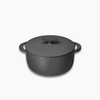 Caraway 6.5 qt Enameled Cast Iron Dutch Oven - Charcoal