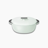 Caraway 8.5 qt Enameled Cast Iron Oval Dutch Oven - Light Mist