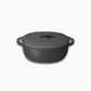 Caraway 8.5 qt Enameled Cast Iron Oval Dutch Oven