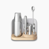 Caraway 9-Piece Complete Bar Set with Storage - Gray