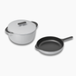 Caraway Cast Iron Skillet & Dutch Oven Duo