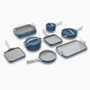 Caraway Ceramic-Coated Cookware Bundle - Navy