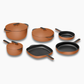 Caraway Deluxe Enameled Cast Iron Set