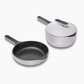 Caraway Enameled Cast Iron Mini Duo