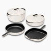 Caraway Enameled Cast Iron Set - Cream