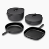 Caraway Enameled Cast Iron Set - Charcoal