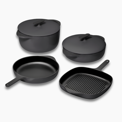 Caraway Enameled Cast Iron Set