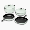 Caraway Enameled Cast Iron Set - Light Mist