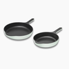 Caraway Enameled Cast Iron Skillet Duo - Light Mist