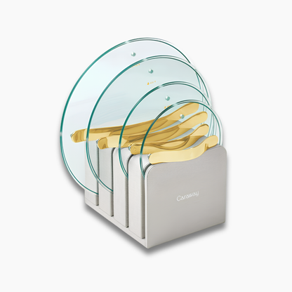 Caraway Glass Lid Set of 4