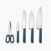 Caraway Knife Set - Navy