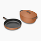 Caraway Large Enameled Cast Iron Duo